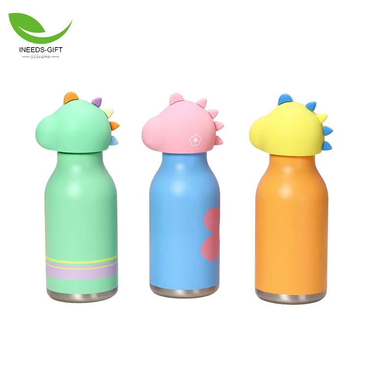 Animal Silicone Insulated Bottle