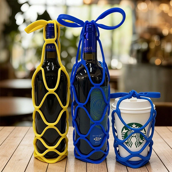 Multi Functional Silicone Wine Bottle Carrier