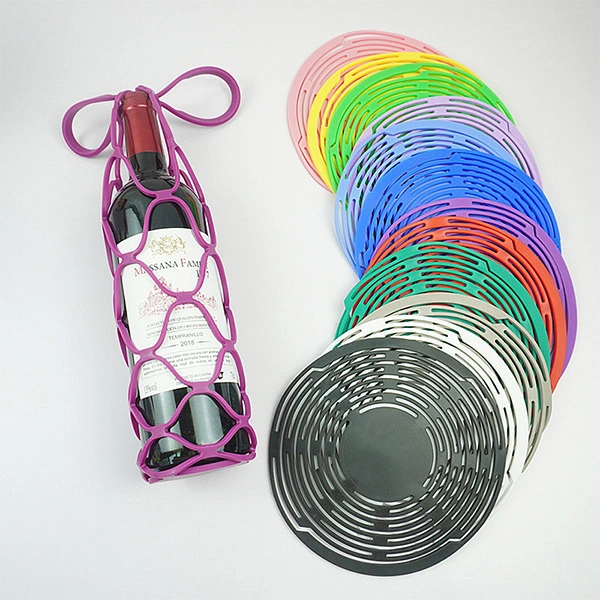 Multi Functional Silicone Wine Bottle Carrier