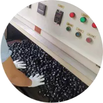 Secondary vulcanization heat treatment oven for silicone odor removal