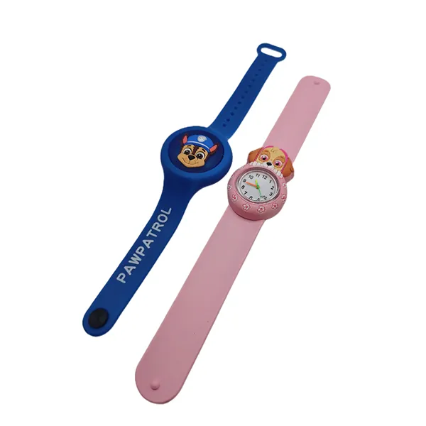 Kids silicone slap watch