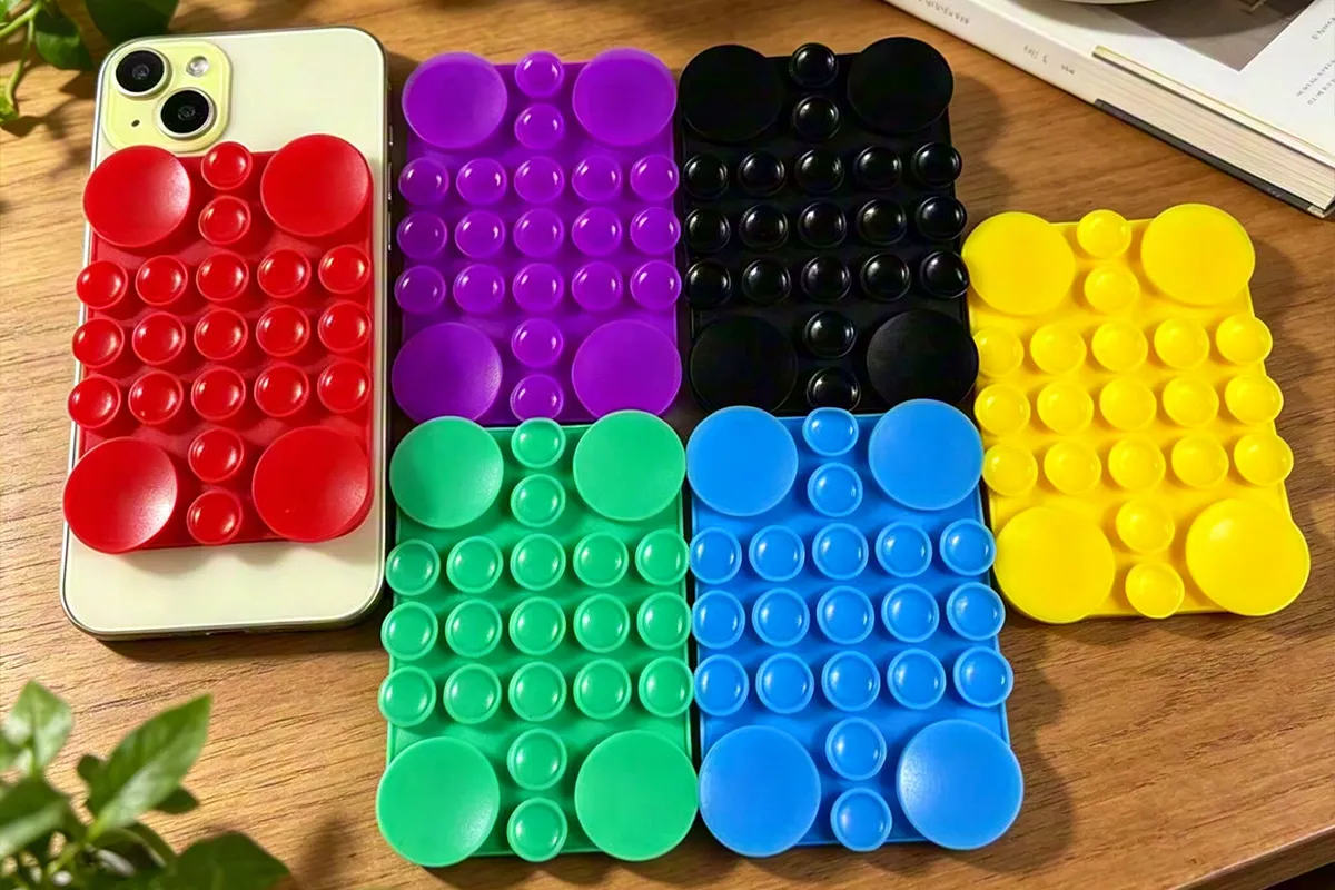 Silicone phone accessories collection