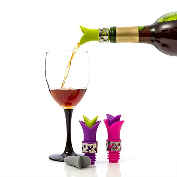 Silicone wine stopper product