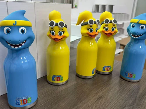 Animal Silicone Insulated Bottle