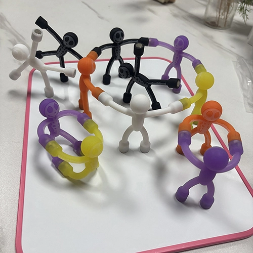 Kids Silicone Magnetic Figures - interchangeable limbs
