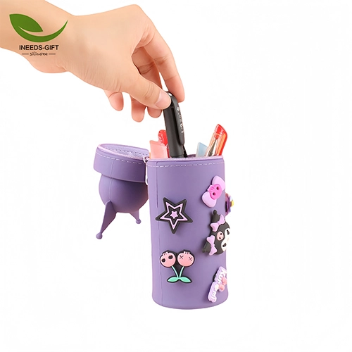 Kids Silicone Pencil Pouch