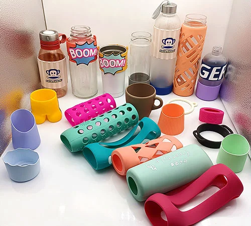 Silicone Glass Cup Sleeve