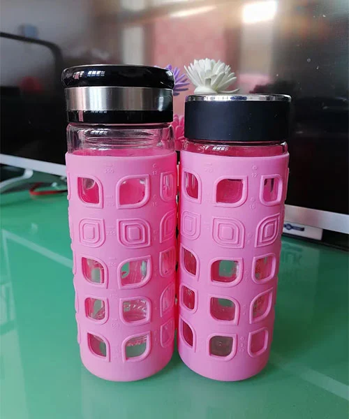 Silicone Glass Cup Sleeve