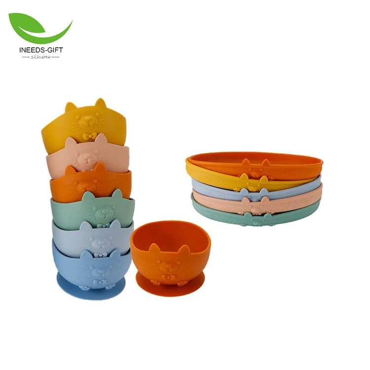 Kids Silicone Bowl Set