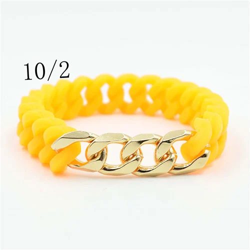 Rainbow Twist Silicone Bracelet