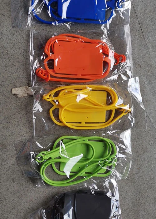 Silicone Phone Lanyard Card Holder