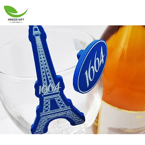 Silicone drink markers