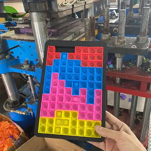 Silicone Puzzle Blocks