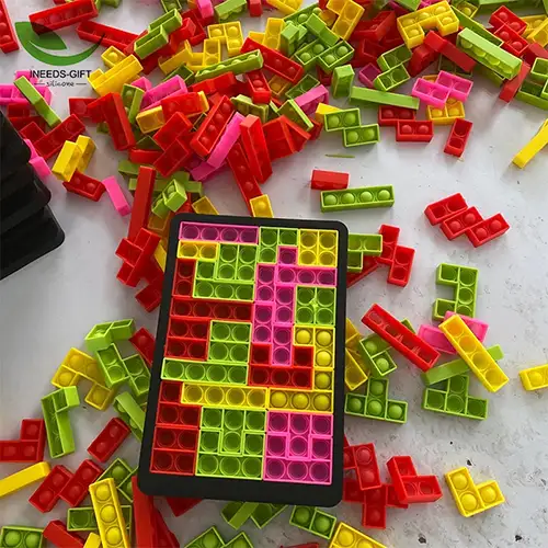 Silicone Puzzle Blocks