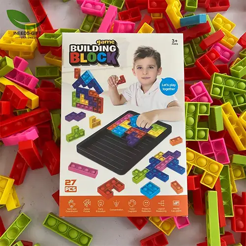 Silicone Puzzle Blocks