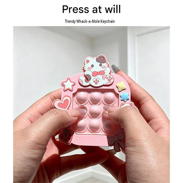 Cartoon Animal Pop Toy Keychain Factory