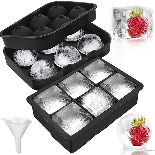 Silicone Ice Ball Molds 