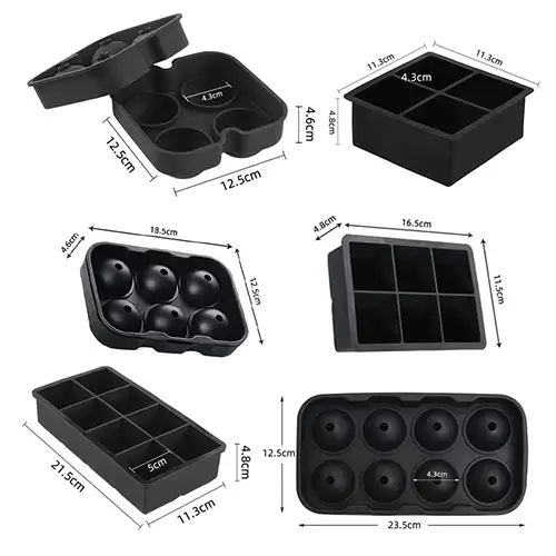 Silicone Ice Ball Molds 
