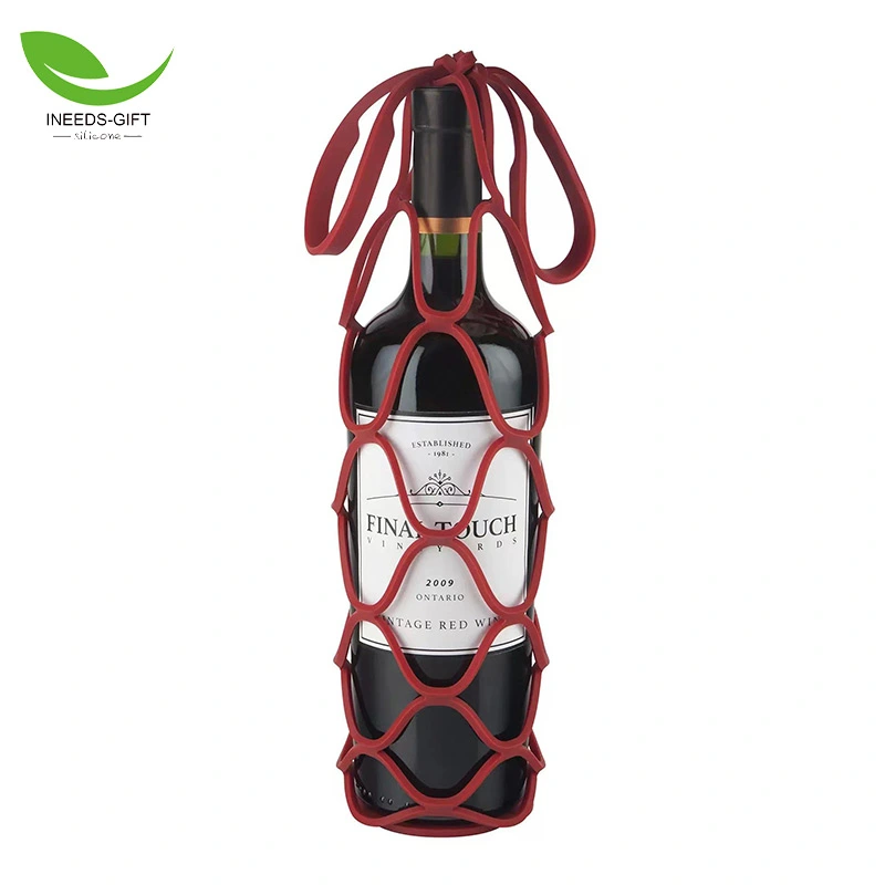 Multi-functional Silicone Wine Bottle Carrier