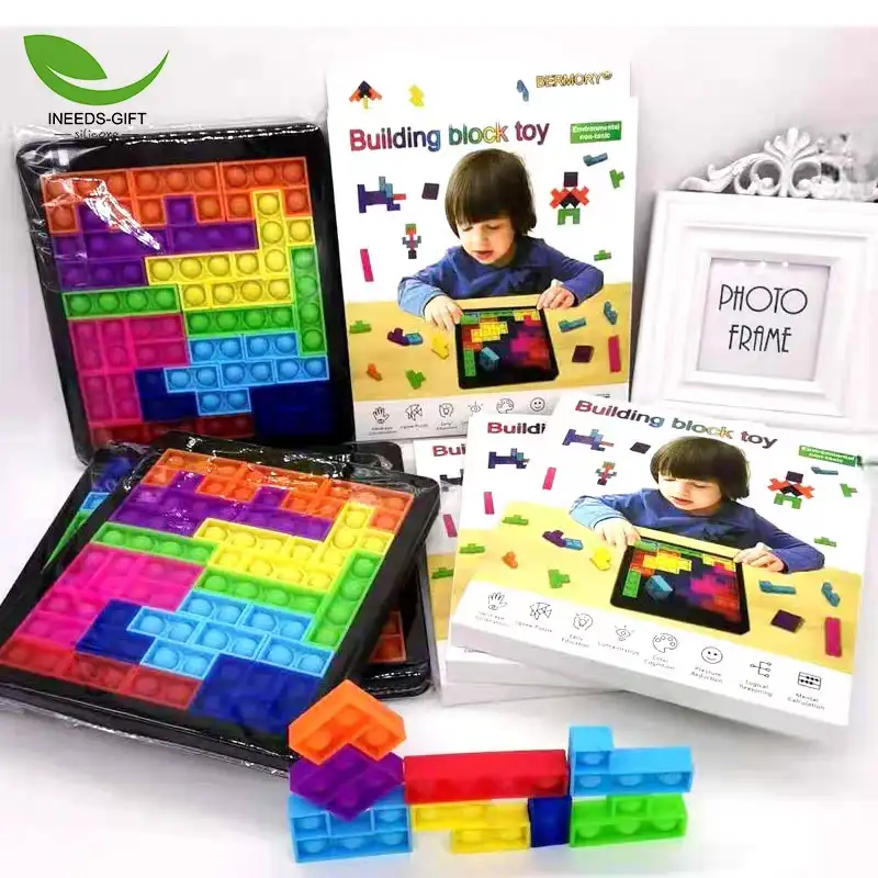 Silicone Puzzle Blocks
